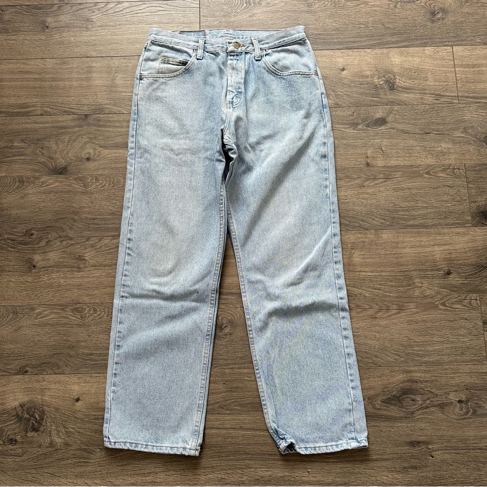 Wrangler Men Denim Jeans 32x30 Relaxed Fit (Style: 97601SB) 100% Cotton